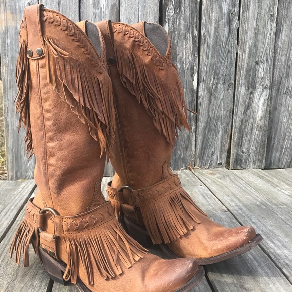 old gringo fringe boots